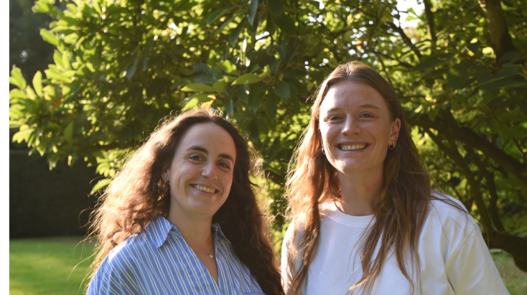 Anne-Sophie Vermeersch en Paulien Maes